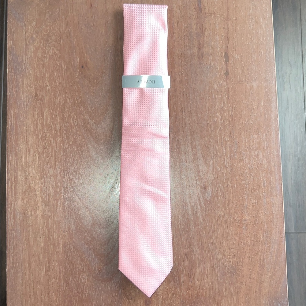 Alfani Men's Windhill Solid Tie - Pink